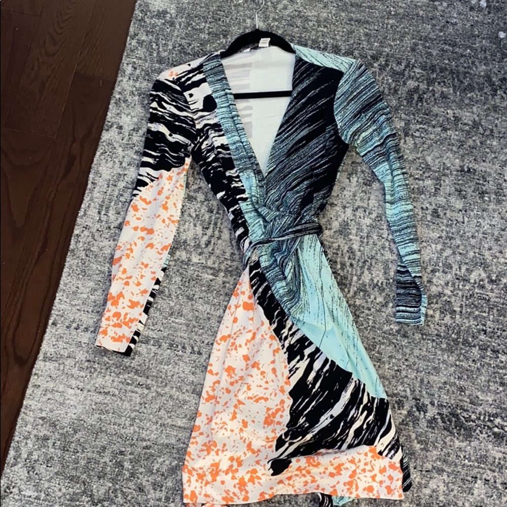 DVF wrap dress